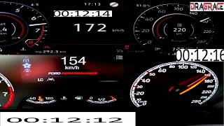 VW Golf GTI TCR 290 HP VS Ford Focus ST 280 HP   Acceleration Sound 0  250km