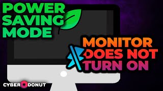 SOLVED: how to turn off sleep mode in monitor | Monitor power saving mode | Monitor black screen