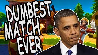 THE DUMBEST FORTNITE VICTORY ROYALE EVER!!!!