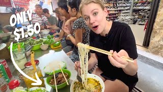 $10 Vietnam Street Food Challenge in Hanoi 🇻🇳