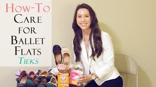 How To Care for your Ballet Flats (Reduce Odor/Sweat Marks) - Tieks Ballet Flats Review