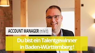 Talentgewinner® sucht Dich als Account Manager (m/w/d) 🤗