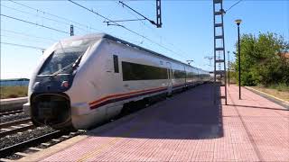 Trenes en La Gineta (Albacete)