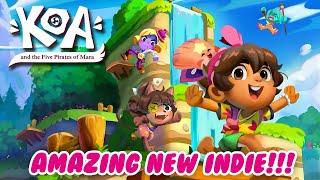 AMAZING NEW INDIE PLATFORMER ~ KOA AND THE FIVE PIRATES OF MARA