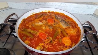 Goat meat light soup / Aponkye Nkrakra / quick, tasty, easy recipe