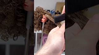 Restoring a vintage pj #barbie doll part 2 #shorts