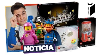 ¿Qué está pasando con LEGO Ideas? / Máquina de Minifiguras, Barco de Vapor & Disney Pixar | Noticia