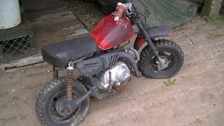 1984 Honda Z50R Tarpit 50 Part 1