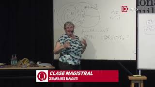 Clase Magistral de María Inés Baragatti en la UNQ