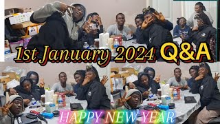 Q&A | NEW YEAR 2024 in the UK | How we entertained ourselves this new year @PrettySarah31