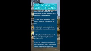 Planning your big move to France? Here are some essential tips to make the transition smoother. 🇫🇷