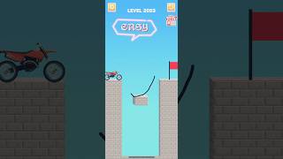 Draw bridge puzzle game level 2053 #drawing #game #Shorts