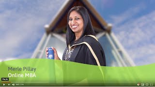 Meet EBS MBA graduate Merle Pillay, who studied by online learning.