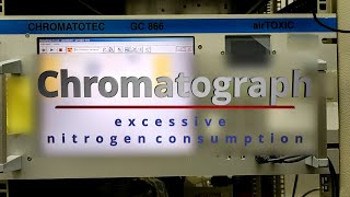 Chromatograph - excessive nitrogen consumption