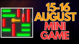 16 AUGUST HAMSTER KOMBAT MINI GAME (CLAIM KEY)