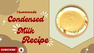 Homemade Condensed Milk With Only 3 Ingredients Recipe | Kitchen with Honeyy