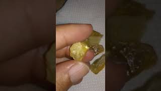 احجار السترين الذهبي خام  Golden Citrine Stone ore