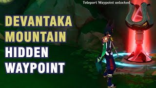 Devantaka Mountain Hidden Teleport Waypoint Sumeru【Genshin Impact】