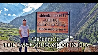 SPITI VALLEY VLOG I -DAY 1 SHIMLA-SANGLA-CHITKUL