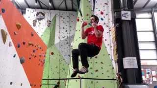 More Strength Training, One Arm Lock-Offs (on the balls of doom) @ The Boardroom Climbing Centre