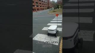 FOOD DELIVERED BY ROBOT