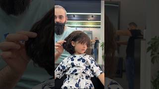 The most beautiful story of the most beautiful girl #nouryounes #haircut #hair