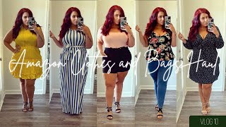 A Week in My Life Vlog - Amazon Plus Size Finds, Bag Haul- Vlog 10 | Curves, Curls and Clothes