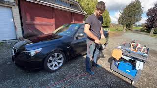 Quick sap and swirl removal BMW E60 2005 545i