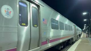 A few NJT trains at Denville, NJ with 4210 again! 11/14/24