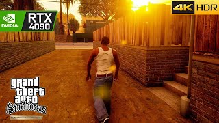 GTA San Andreas Definitive Edition PC PATH TRACING RTX 4090[4K 120 FPS HDR]Alienware m18