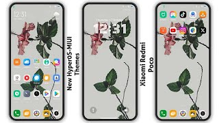 3 New HyperOS-MIUI Themes for Xiaomi,Redmi,Poco | Best HyperOS-MIUI Themes🤩