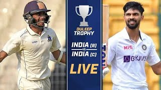 IND B VS IND C DAULEEP TROPHY LIVE MATCH SCORES AND COMMENTARY