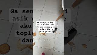 Nginep dirumah temen aku malah pecahin toples kaca mamanya #pov #youtubeshorts