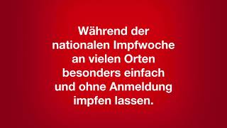 Impfwoche Schweiz