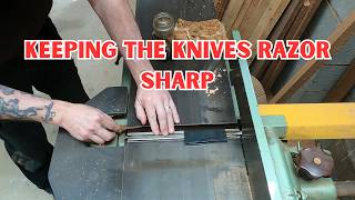 How to : Sharpen A Jointer/Surface Planer