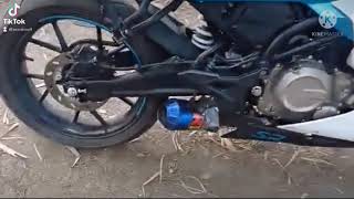 cf moto 300sr AKRAPOVIC R8 SOUND CHECK