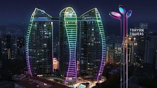 TARYAN TOWERS. The TOWERS of the FUTURE. The entire world inside.