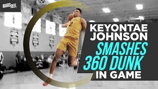 FLORIDA BOUND Keyontae Johnson SMASHED 360 DUNK IN GAME! | Oak Hill vs Crestwood Prep | Mars Reel