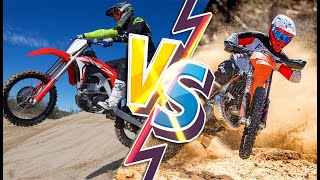 HONDA CRF250RX (2020)  VS  KTM 250 EXC TPI (2020)