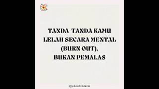 Tanda kamu lelah secara mental bukan pemalas