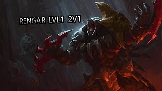 Rengar (LVL1) 2v1