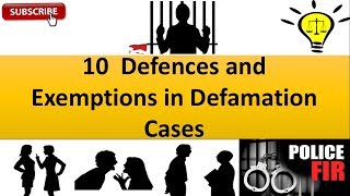 10  Defences and  Exemptions in Defamation  Cases | FIR Under Section 449