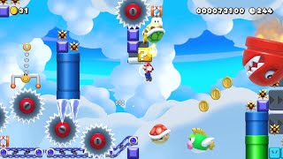 bran98: Color Block Acrobatics 3 (Super Mario Maker 2)