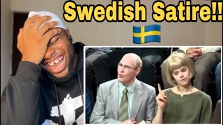 American Reacts To Grotesco - Bögarnas Fel (Swedish Satire) 🇸🇪