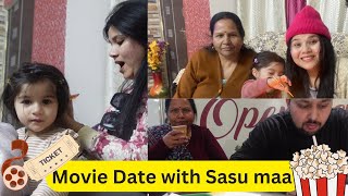 Getting Ready for Movie date  -Sasu Maa k sath outing -India