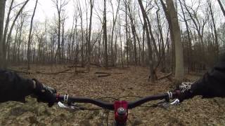 2014 First full suspension spring run MTB Airborne Marauder GoPro 3 Black