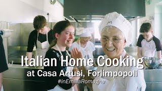 The Art & Science of Italian Home Cooking - Making Piadina at Casa Artusi