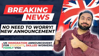 You Don't Need To Stress! Latest UK Immigration Update By UK Prime Minister | Indian Youtuber