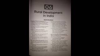 Chapter 6 rural development(Indian economy development ) notes and pdf in discription class 12