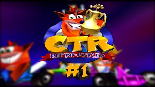 Crash Team Racing "Retro Fueled" #1 "El poder del Blue Fire"